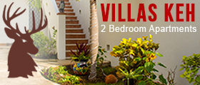 Villas Keh 2 bedroom apartments on Isla Mujeres